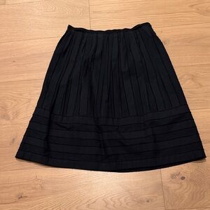 Cynthia Steffe Black A-Line Skirt